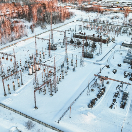 Snow Weather Substation